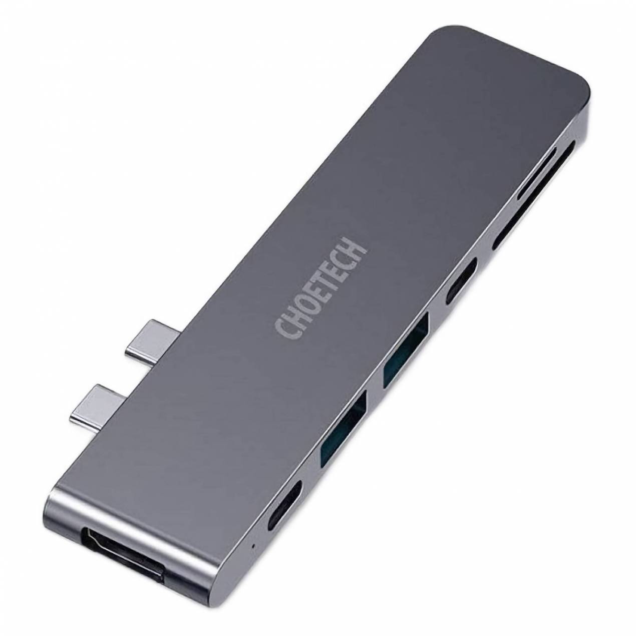 CHOETECH HUB-M14 7-IN-1 USB TYPE C HUB ADAPTER WITH 4K HDMI, 2 USB 3.0