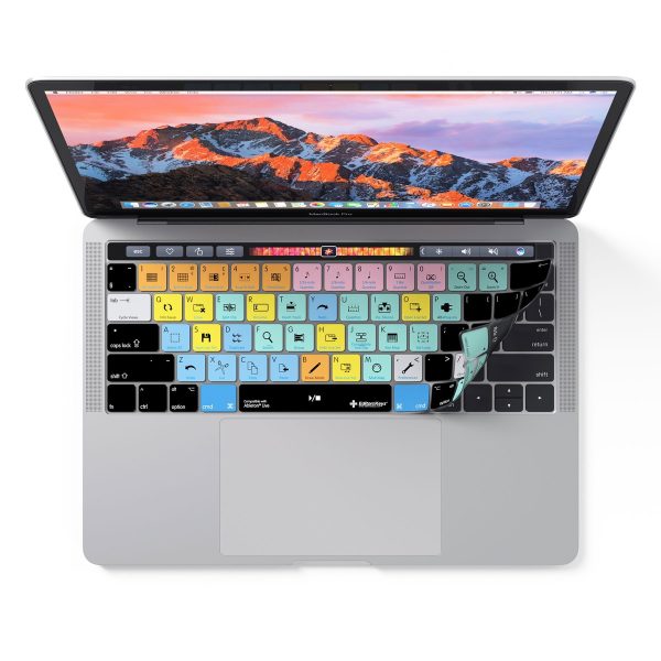 MacBook Pro Touchbar Keyboard Cover with Ableton Live Shortcut