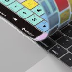 MacBook Pro Touchbar Keyboard Cover with Adobe Premiere Pro CC Shortcut