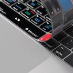 MacBook Pro Touchbar Keyboard Cover with Apple Logic Pro X Shortcut