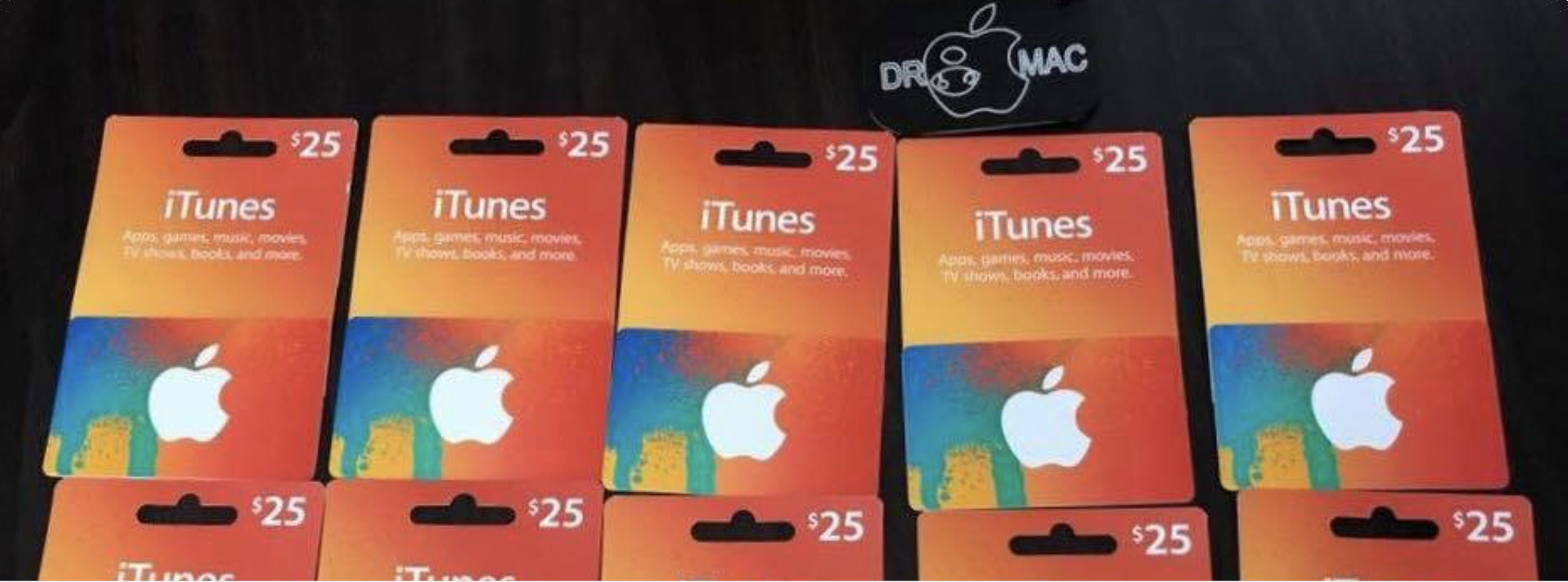 apple in store gift card redeem itune