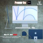 iMac 24 inch Blue