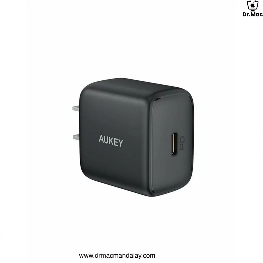 Aukey Swift 20W PD Wall Charger (PA-R1B Black)