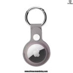 airtag leather key ring