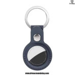 airtag leather key ring