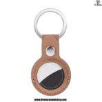 airtag leather key ring