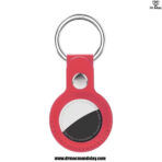 airtag leather key ring