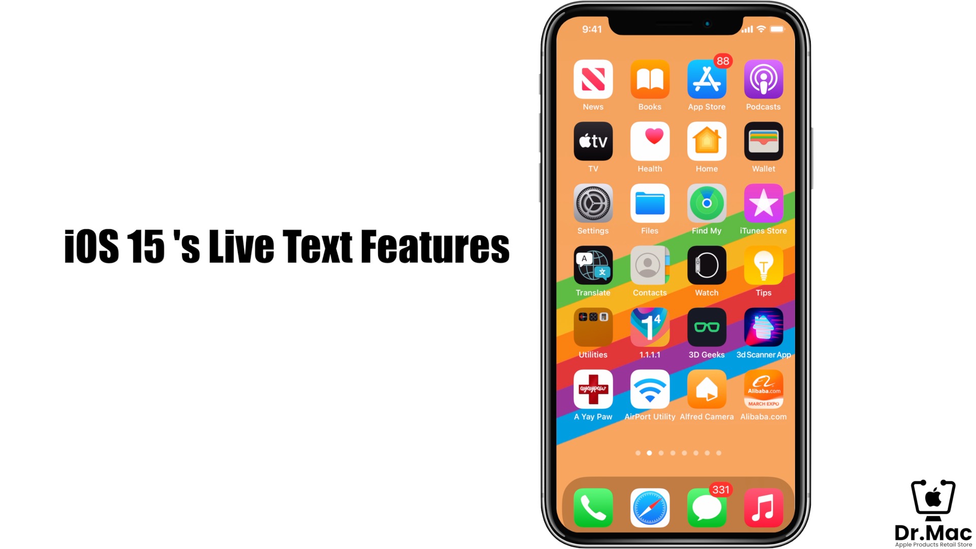 Live Text Features