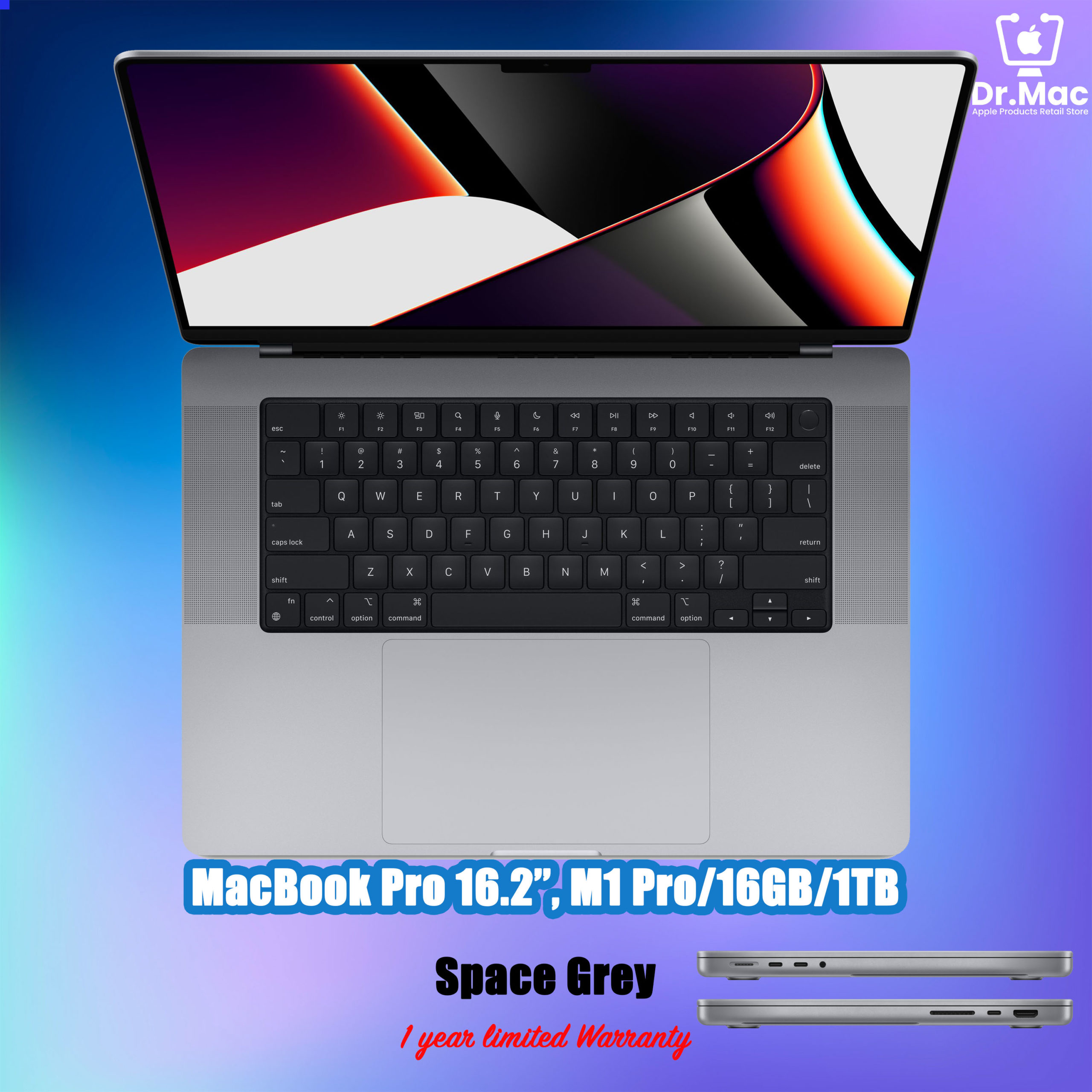 MacBookPro 16インチ(2019) 16GB 1TB スペースグレイ
