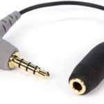 Rode SC4 3.5mm TRS to TRRS Microphone Cable Adaptor (3 Inch)