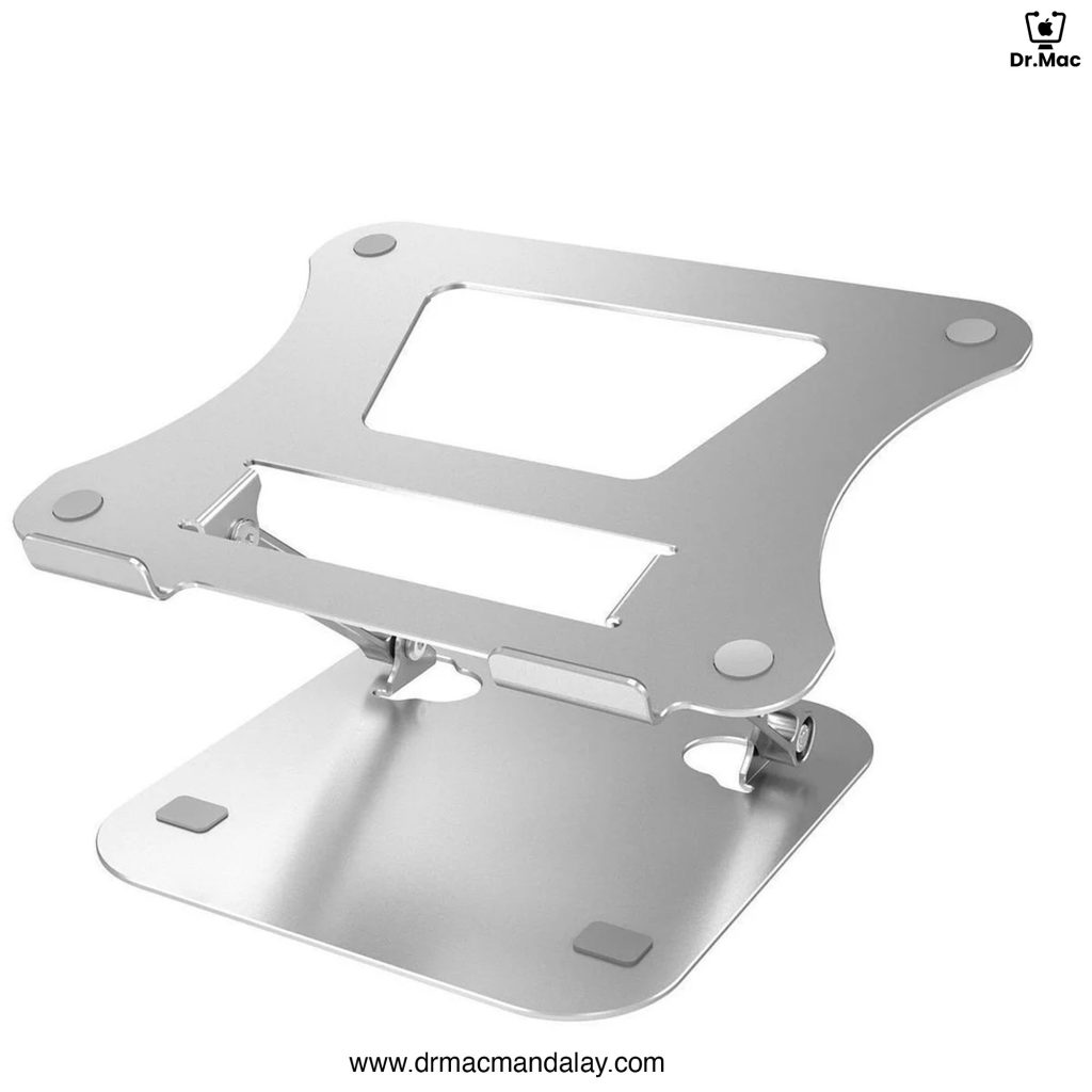 adjustable aluminum desktop laptop stand