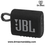 jbl go 3: portable speaker with bluetooth, built in battery, waterproof and dustproof feature