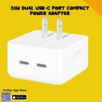 35w dual usb c port compact power adapter