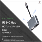 USB-C 4 in 1 hub
