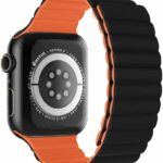 apple watch band lather magnetic for 38mm, 40mm, 41mm
