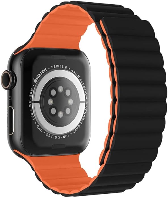 apple watch band lather magnetic for 38mm, 40mm, 41mm
