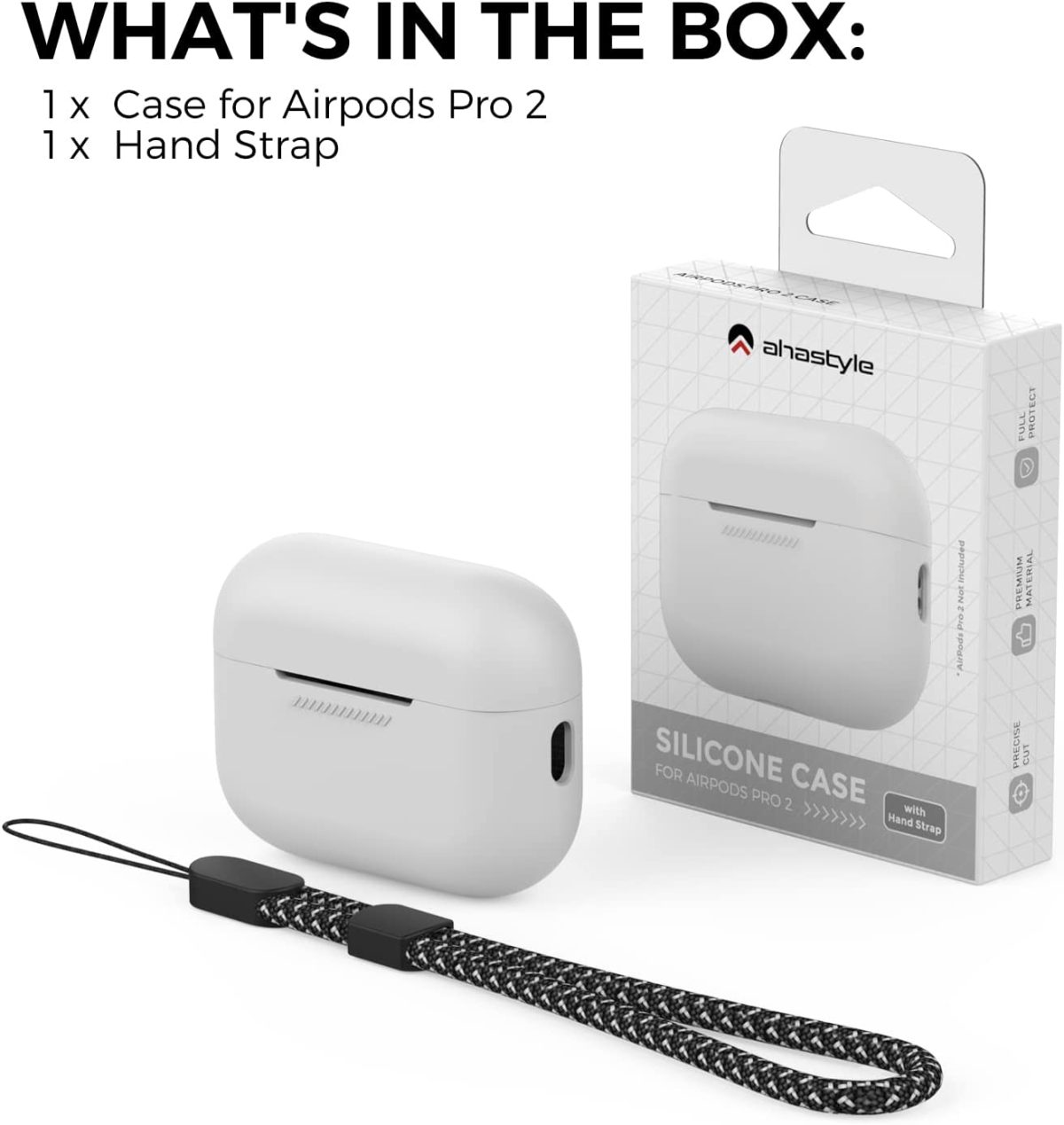 AHASTYLE Airpods Pro 2nd Gen Case