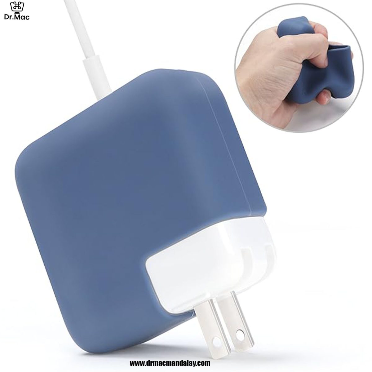 macbook air 13.3" 30w , 35w usb c power adapter silicon protector cover