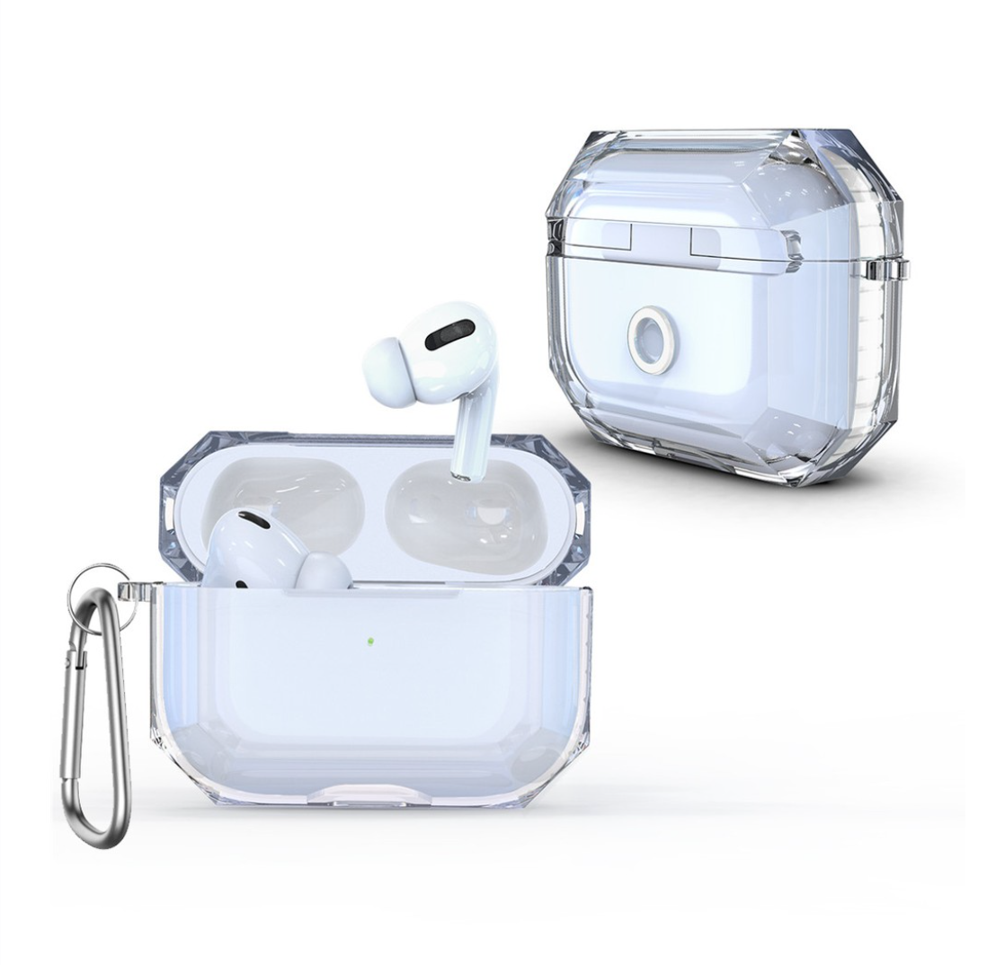 AirPods Pro 2nd Gen Transparent Full Body Protective Case