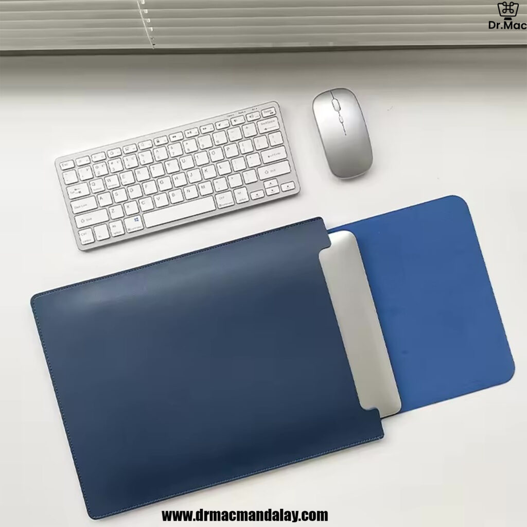 macbook 13.3 leatherultra thin foldable sleeve bag