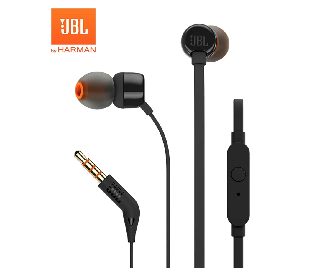 jbl t110 3.5mm wired earphones tune110