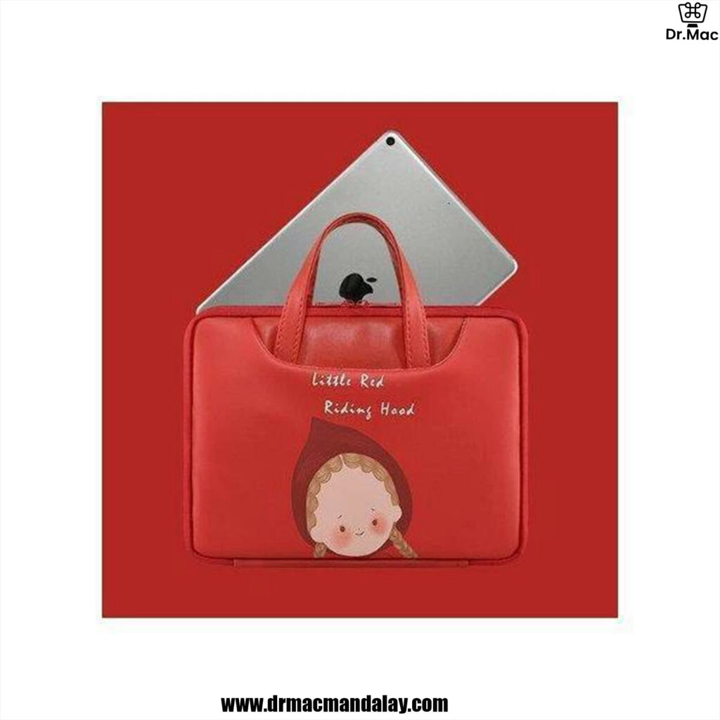 MacBook Bag Cartoon Design