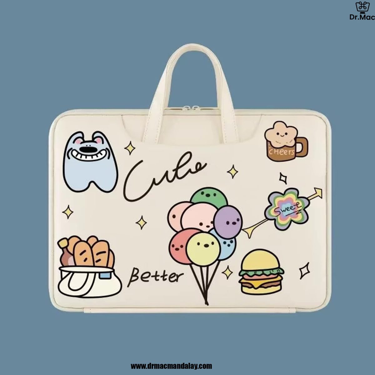 macbook bag cartoon design