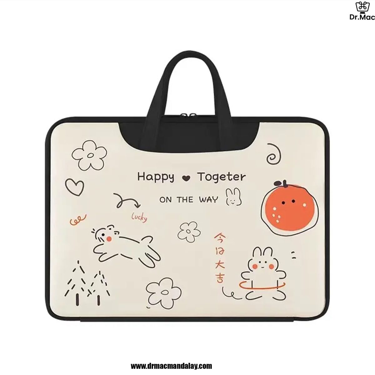 macbook bag cartoon design