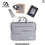 canvas brand pu leather macbook bag