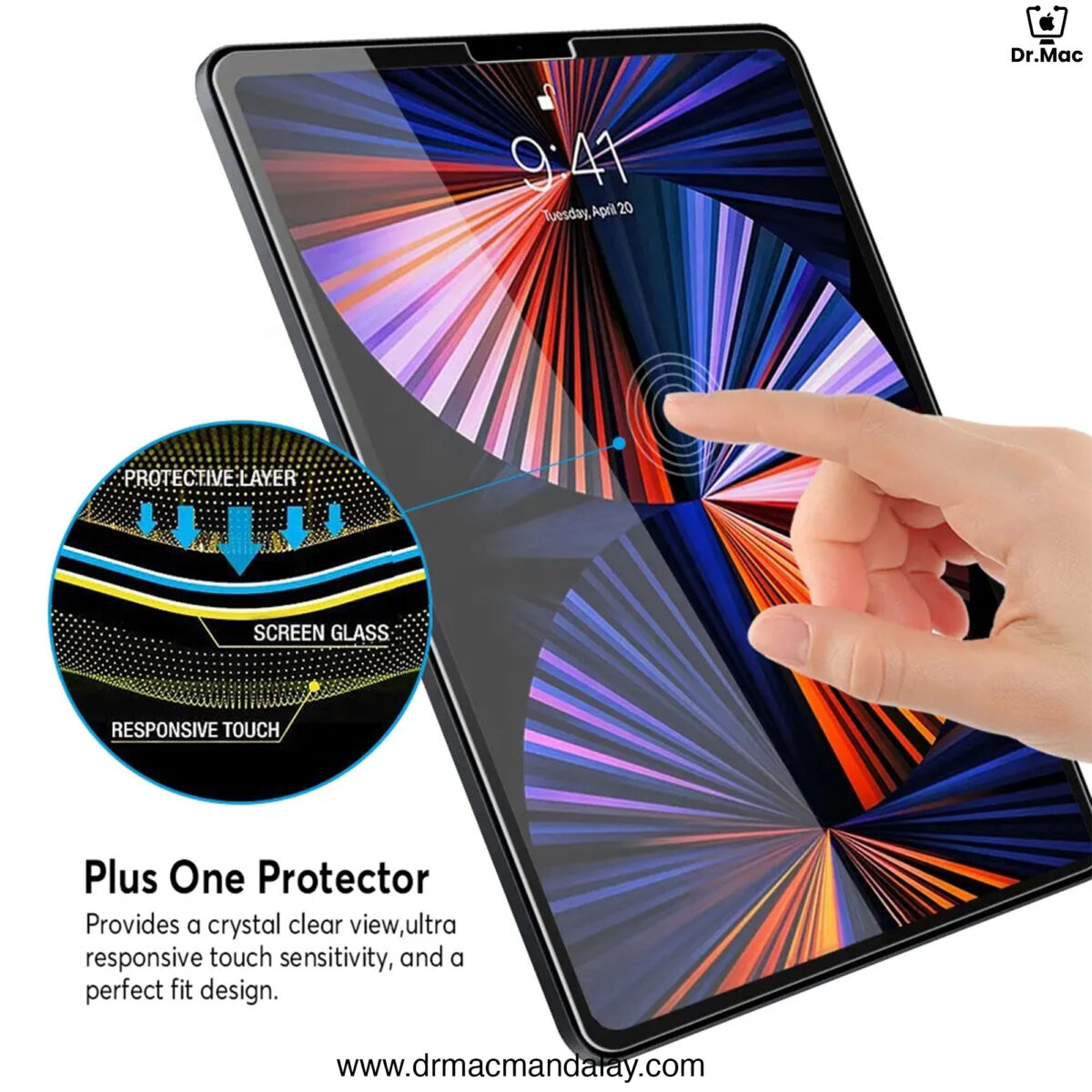 Screen Protector for iPad Pro 11" (1st,2nd,3rd,4th) and iPad Air 4,5