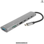 7 in 1 usb type c hub adapter with 4k hdmi, usb 3.0