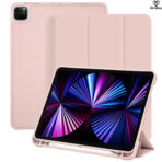 ipad pro 11" (2020 2022) clear transparent back shell smart cover