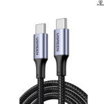ugreen 100w pd fast charging nylon braided usb c to usb c cable(2m)