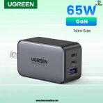 UGREEN Nexode 65W USB-C GaN Wall Charger 3 Ports