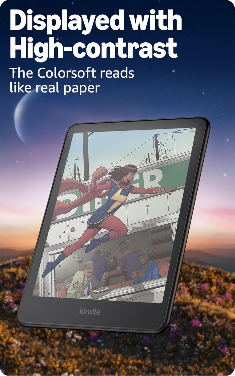 kindle colorsoft signature edition (32 gb), metallic black