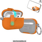 v.jun switch secure lock airpods pro 3rd generation leather case