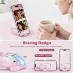 v.jun switch secure lock airpods pro 3rd generation leather case