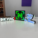 3D Printed LED Sign