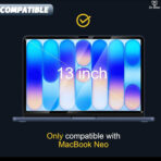 MacBook Neo 13"Clear Tempered Glass Screen P