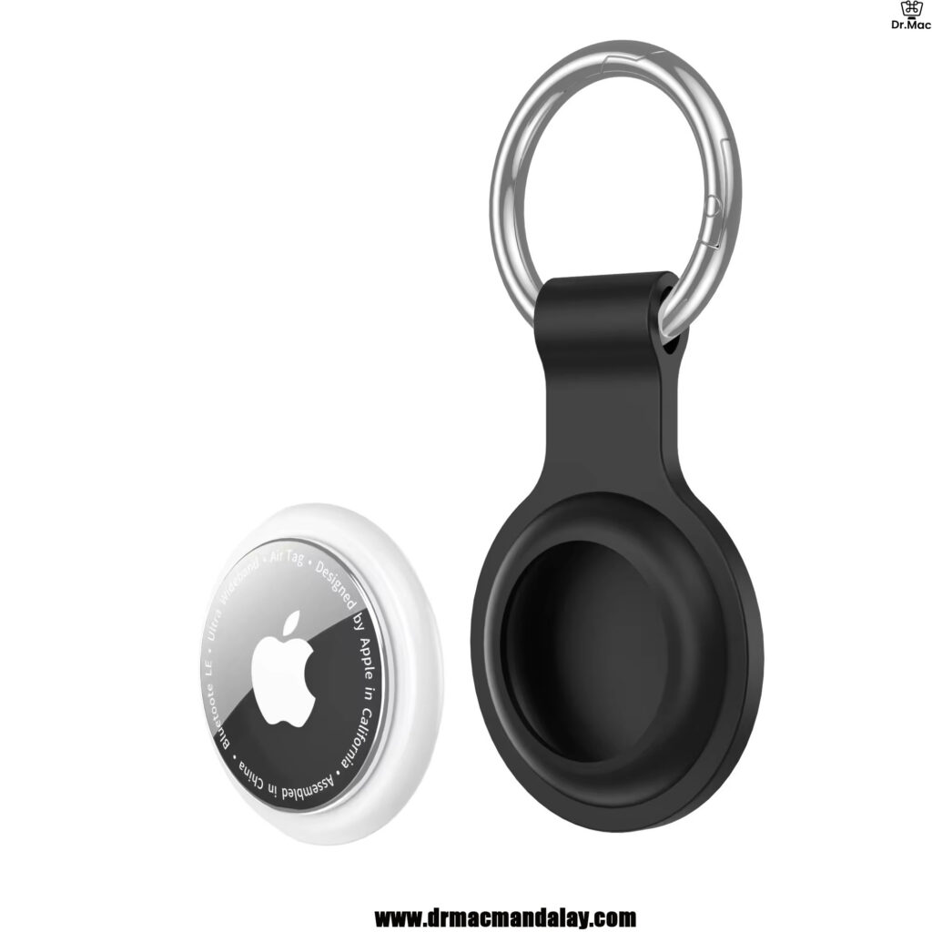 Silicone AirTags Key Chain Ring